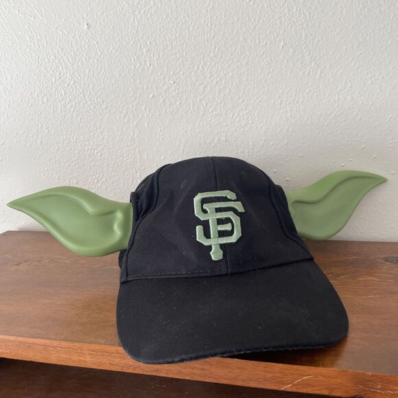 Other - San Francisco Giants Yoda Cap SF Hat 2024 Star War Lucas Films Black Green *READ